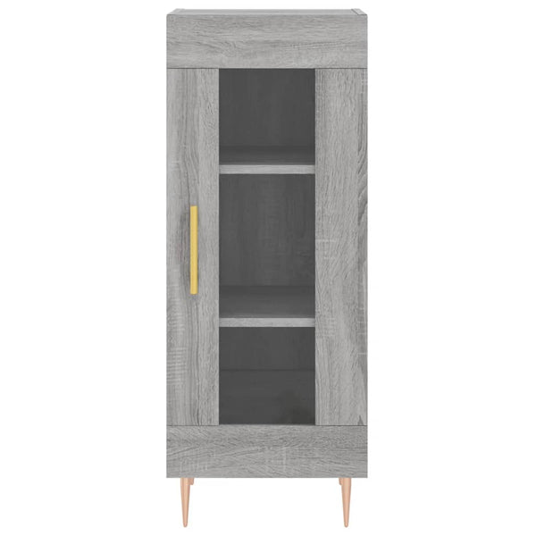 Graues Sideboard Gogoncea 34,5x34x90cm (Holz)