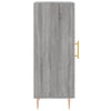 Graues Sideboard Gogoncea 34,5x34x90cm (Holz)