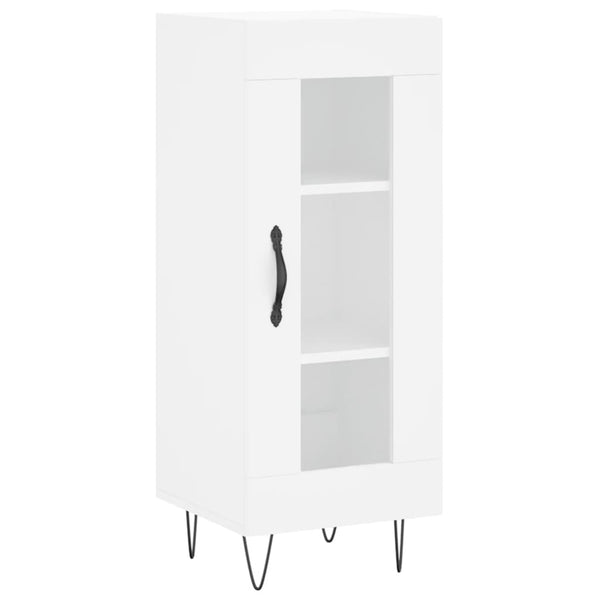 Weißes Sideboard Hoy 34,5x34x90cm (Holz)