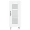 Weißes Sideboard Hoy 34,5x34x90cm (Holz)