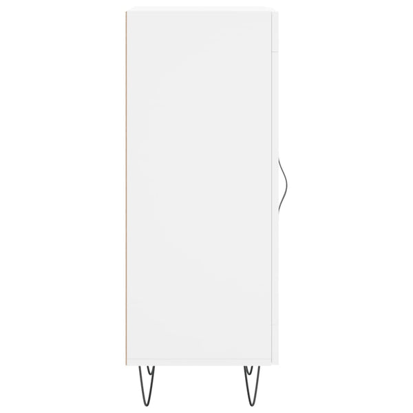 Weißes Sideboard Hoy 34,5x34x90cm (Holz)