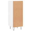 Weißes Sideboard Hoy 34,5x34x90cm (Holz)