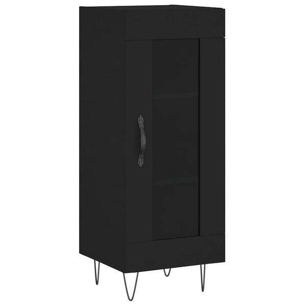 Schwarzes Sideboard Hoy 34,5x34x90cm (Holz)