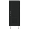 Schwarzes Sideboard Hoy 34,5x34x90cm (Holz)