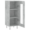Betongraues Sideboard Hoy 34,5x34x90cm (Holz)