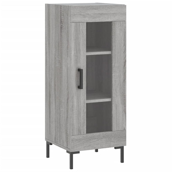 Graues Sideboard Iziaz 34,5x34x90cm (Holz)