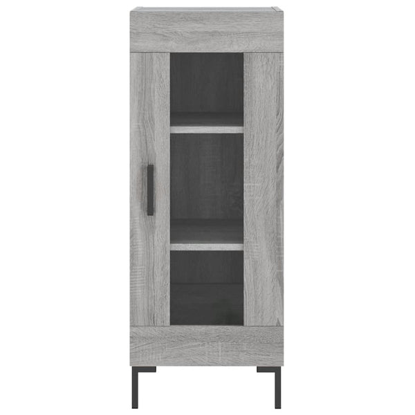 Graues Sideboard Iziaz 34,5x34x90cm (Holz)