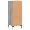 Graues Sideboard Iziaz 34,5x34x90cm (Holz)