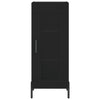 Schwarzes Sideboard Paspalina 34,5x34x90cm (Holz)