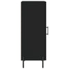 Schwarzes Sideboard Paspalina 34,5x34x90cm (Holz)