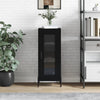Schwarzes Sideboard Paspalina 34,5x34x90cm (Holz)