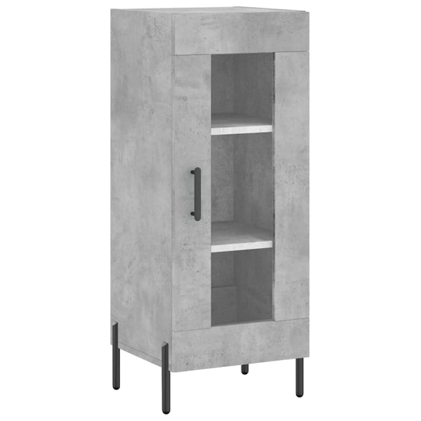 Sideboard Paspalina 34,5x34x90cm in Betonoptik (Holz)