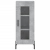 Sideboard Paspalina 34,5x34x90cm in Betonoptik (Holz)