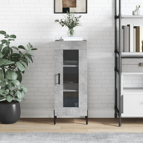 Sideboard Paspalina 34,5x34x90cm in Betonoptik (Holz)