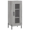 Graues Sideboard Paspalina 34,5x34x90cm (Holz)