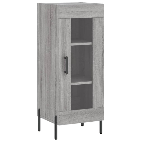 Graues Sideboard Paspalina 34,5x34x90cm (Holz)