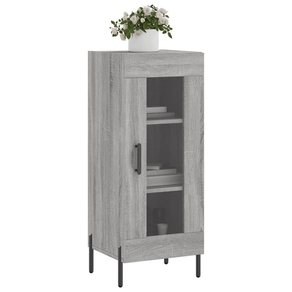Graues Sideboard Paspalina 34,5x34x90cm (Holz)