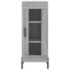 Graues Sideboard Paspalina 34,5x34x90cm (Holz)