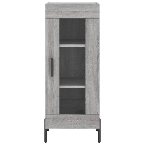 Graues Sideboard Paspalina 34,5x34x90cm (Holz)