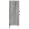 Graues Sideboard Paspalina 34,5x34x90cm (Holz)