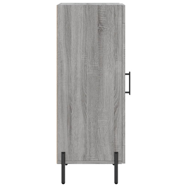 Graues Sideboard Paspalina 34,5x34x90cm (Holz)