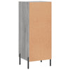 Graues Sideboard Paspalina 34,5x34x90cm (Holz)