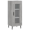 Graues Sideboard Leocabia 34,5x34x90cm (Holz)