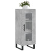 Betongraues Sideboard Obrenie 34,5x34x90cm (Holz)