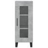 Betongraues Sideboard Obrenie 34,5x34x90cm (Holz)
