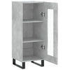Betongraues Sideboard Obrenie 34,5x34x90cm (Holz)