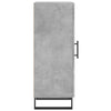 Betongraues Sideboard Obrenie 34,5x34x90cm (Holz)