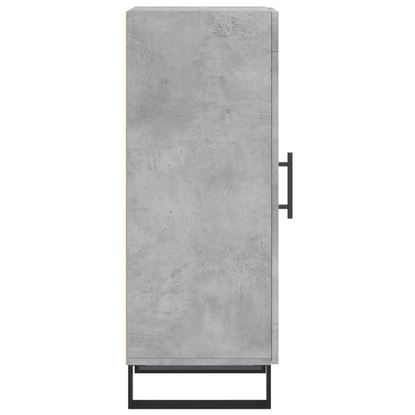 Betongraues Sideboard Obrenie 34,5x34x90cm (Holz)