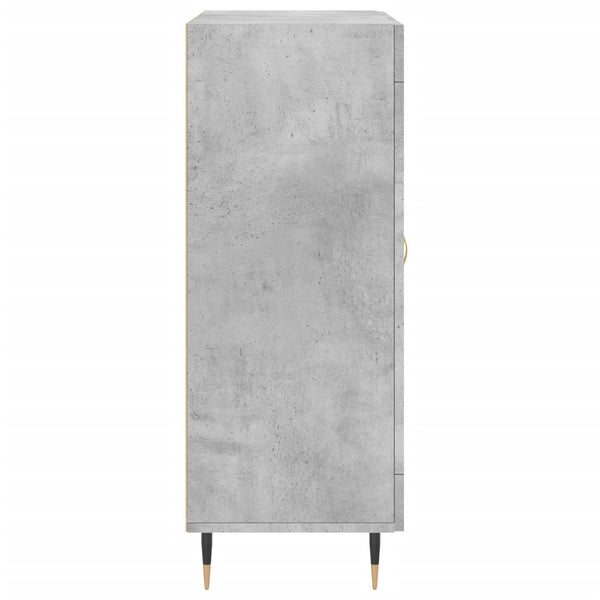 Kommode Fabia aus Beton-Grau 69,5x34x90cm (Holz)