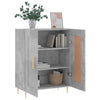 Sideboard Ghiorghiu in Betongrau 69,5x34x90cm (Holz)
