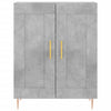 Sideboard Ghiorghiu in Betongrau 69,5x34x90cm (Holz)