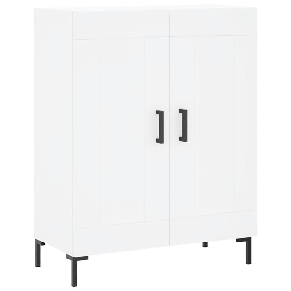 Weißes Sideboard Nidal 69,5x34x90cm (Holz)