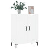 Weißes Sideboard Nidal 69,5x34x90cm (Holz)
