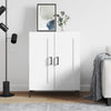 Weißes Sideboard Nidal 69,5x34x90cm (Holz)