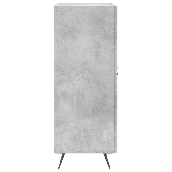 Sideboard Ferdeusi 69,5x34x90cm in Betonoptik (Holz)