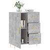 Betongraues Sideboard Ghiulmaber 69,5x34x90cm (Holz)
