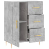 Betongraues Sideboard Ghiulmaber 69,5x34x90cm (Holz)