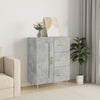 Betongraues Sideboard Ghiulmaber 69,5x34x90cm (Holz)