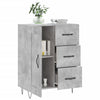 Sideboard Gloria, betongrau, 69,5x34x90cm (Holz)
