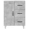 Sideboard Gloria, betongrau, 69,5x34x90cm (Holz)
