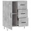 Sideboard Gloria, betongrau, 69,5x34x90cm (Holz)