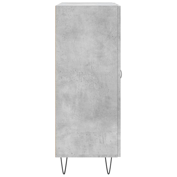 Sideboard Gloria, betongrau, 69,5x34x90cm (Holz)