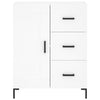 Weißes Sideboard Rachita 69,5x34x90cm (Holz)
