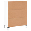 Weißes Sideboard Rachita 69,5x34x90cm (Holz)