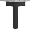 Betongraues Sideboard Rachita 69,5x34x90cm (Holz)