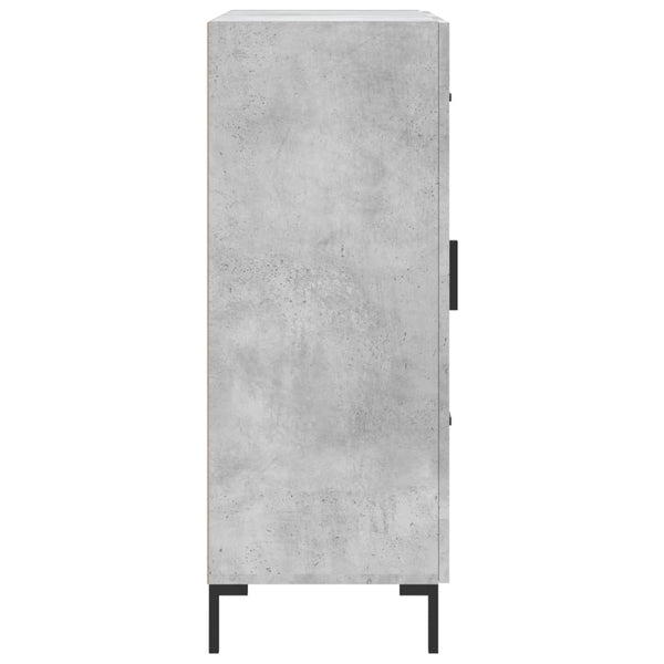 Betongraues Sideboard Rachita 69,5x34x90cm (Holz)